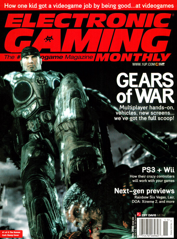 Electronic Gaming Monthly Issue 209 (November 2006) cover